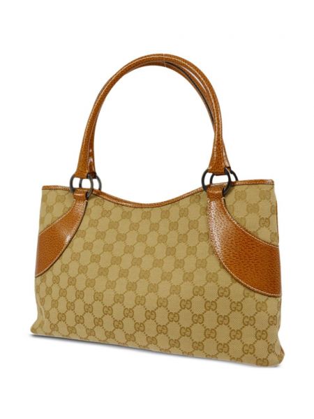 Shopper handtasche Gucci Pre-owned beige