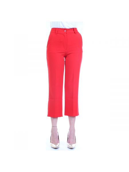 Kalhoty Lanacaprina červené