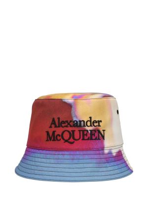 Kapa s cvetličnim vzorcem Alexander Mcqueen