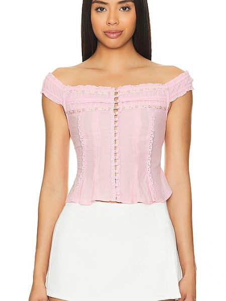 Top Free People rosa
