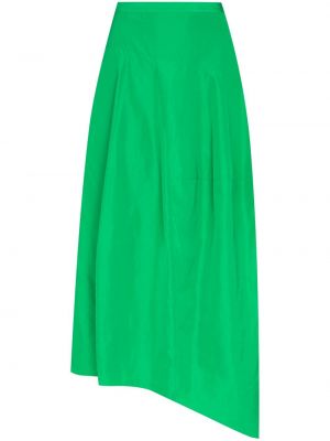 Spódnica asymetryczna Tibi, zielony