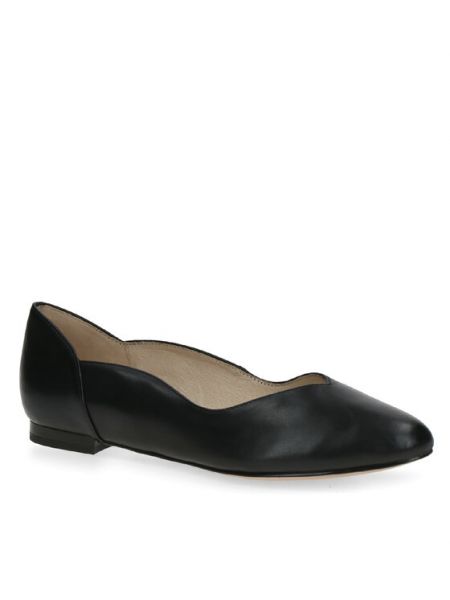 Balerina cipők Caprice fekete