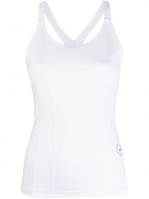 Tank top med print Adidas By Stella Mccartney hvit