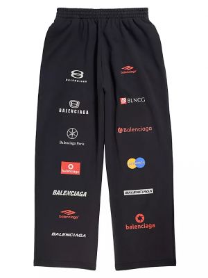 Спортивные штаны Balenciaga черные