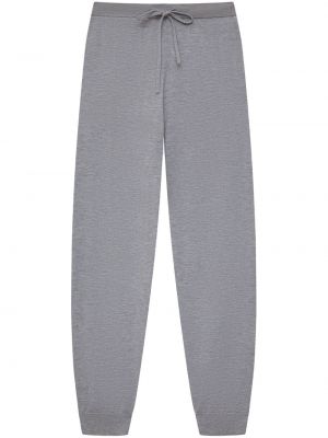Vlněné sportovní kalhoty z merino vlny 12 Storeez šedé