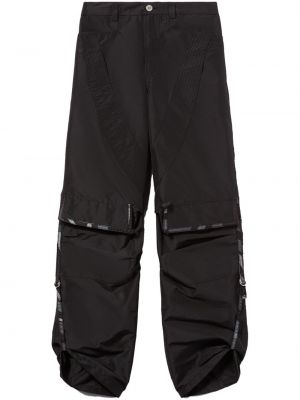 „cargo“ stiliaus kelnės Pucci juoda