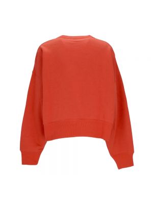 Oversize sweatshirt mit rundhalsausschnitt Nike orange