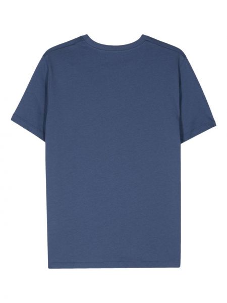 T-shirt aus baumwoll Vilebrequin blau