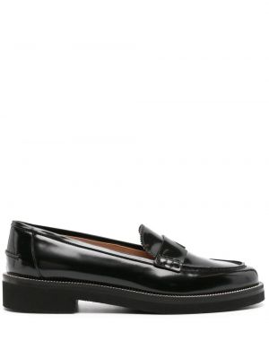 Pantofi loafer din piele Aquazzura negru