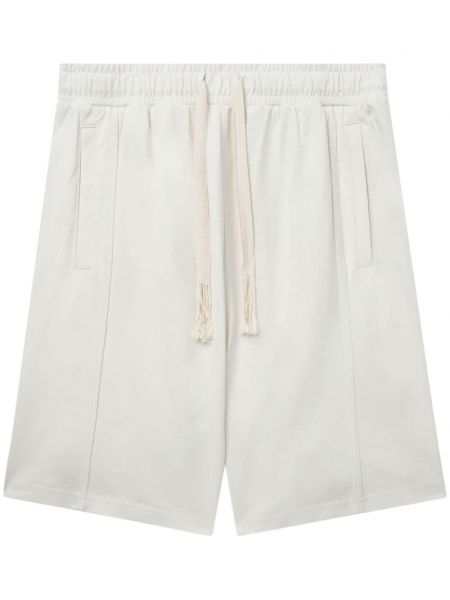 Pamučne bermuda kratke hlače s vezom Five Cm bijela