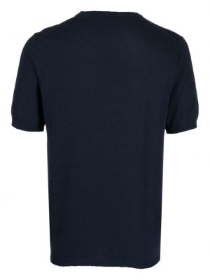 Pullover mit rundem ausschnitt Roberto Collina blau