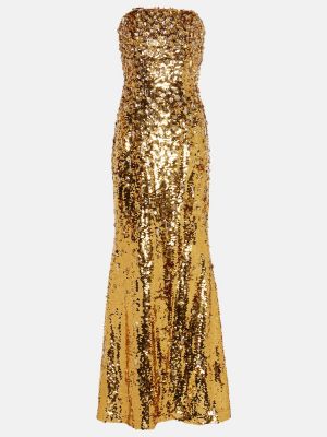 Vestito Carolina Herrera oro