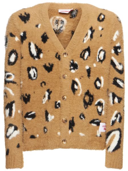 Cardigan med knapper Charles Jeffrey Loverboy brun