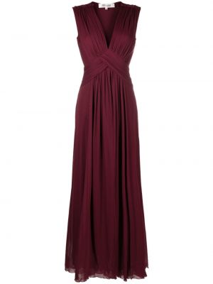 Вечерна рокля с v-образно деколте Dvf Diane Von Furstenberg