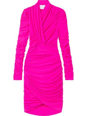 Drapované mini šaty Az Factory růžové