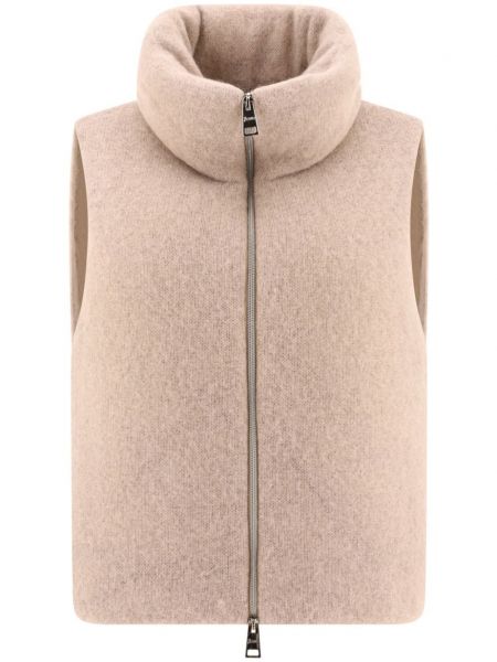 Fleece lynlås vest Herno