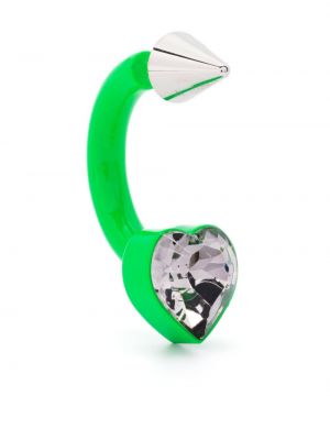 Boucles d'oreilles en cristal Safsafu vert