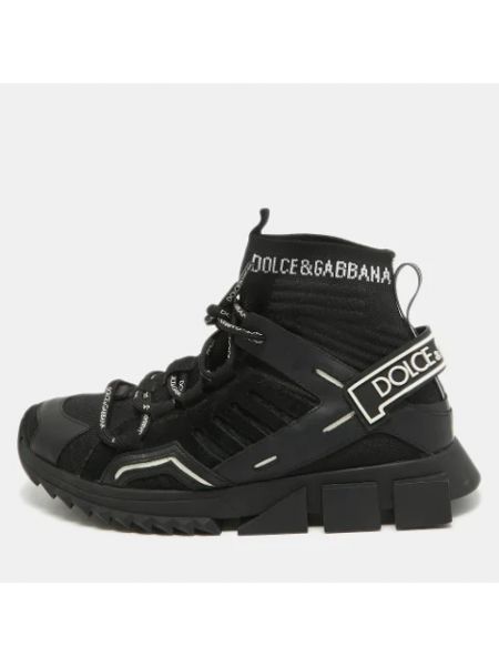 Sneakersy Dolce & Gabbana Pre-owned czarne