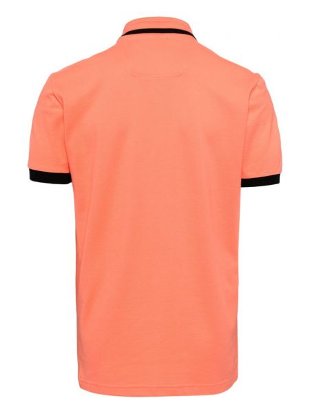 Poloshirt aus baumwoll mit print Boss orange