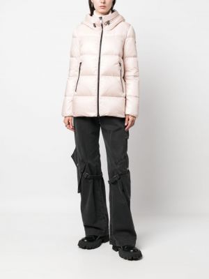 Krátký kabát Moncler růžový