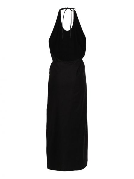 Jedwabna sukienka Baserange czarna