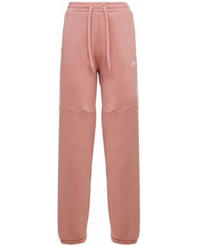 Спортни панталони Adidas Performance розово