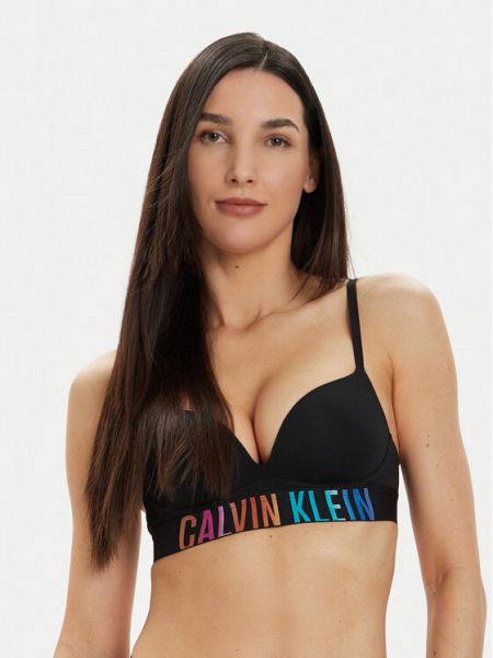 Push-up podprsenka Calvin Klein Underwear čierna