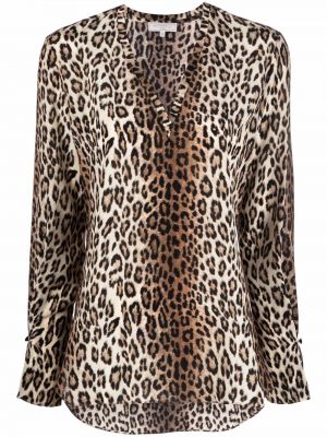 Blusa con estampado leopardo Antonelli