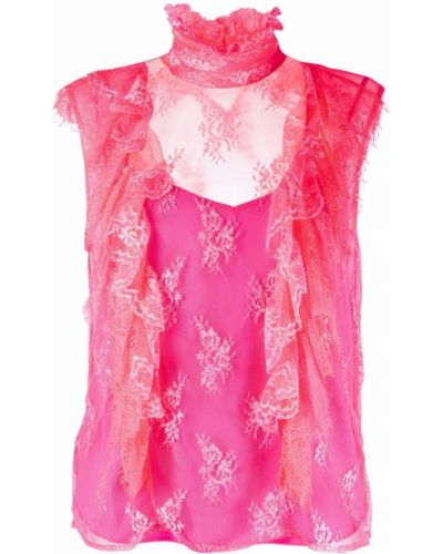 Blonder bluse Pinko rosa