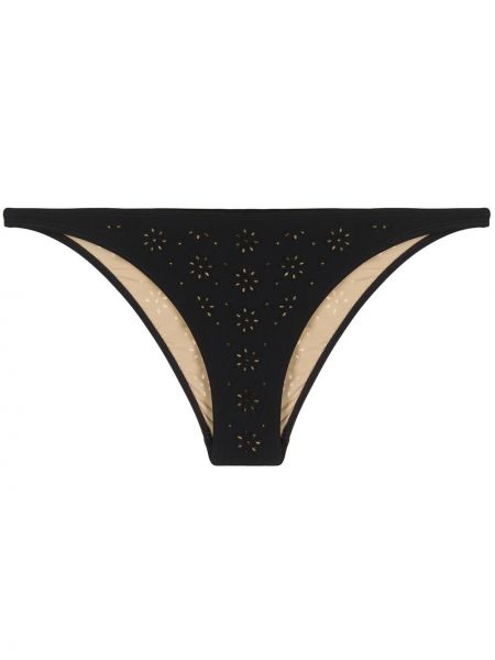 Blommig bikini Tory Burch svart