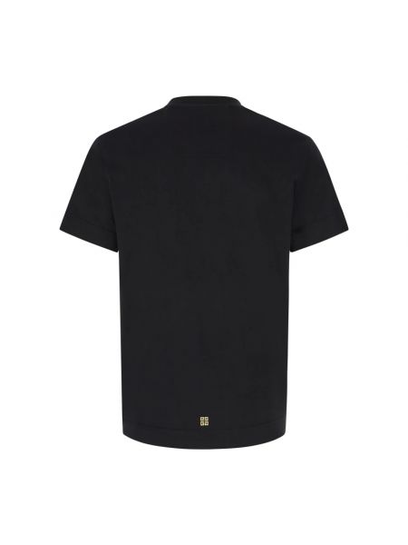 Koszulka bawełniana relaxed fit Givenchy czarna
