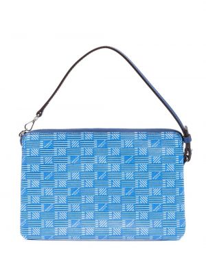 Pochette à imprimé Moreau bleu