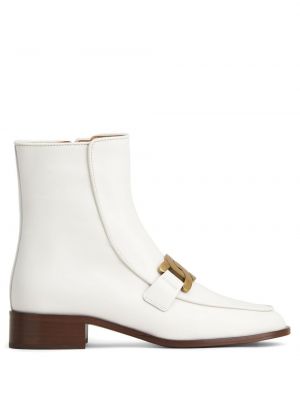 Leder ankle boots Tod's weiß