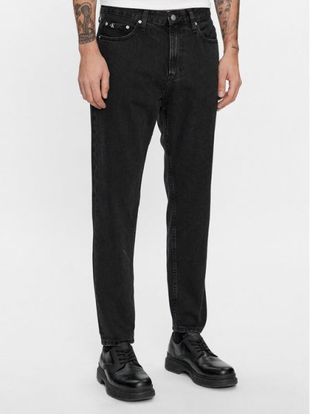Skinny džíny Calvin Klein Jeans černé