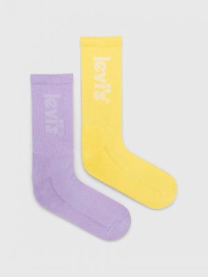 Ponožky Levi's žluté