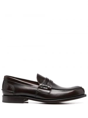 Loafers Church's brun