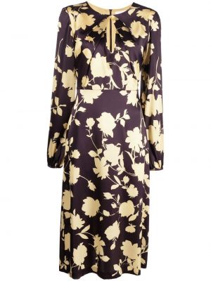 Trykt floral dress P.a.r.o.s.h. lilla