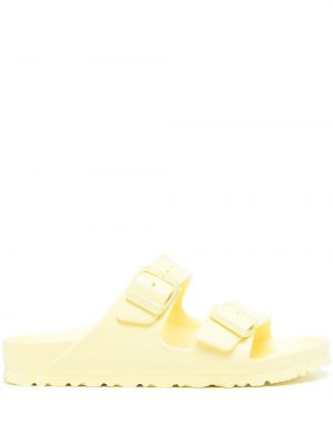 Sandale mit schnalle Birkenstock gelb