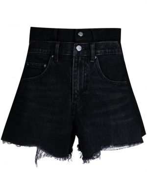Asymetrické džínsové šortky Jnby čierna