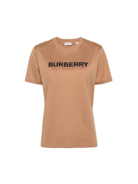 Brązowa koszulka Burberry