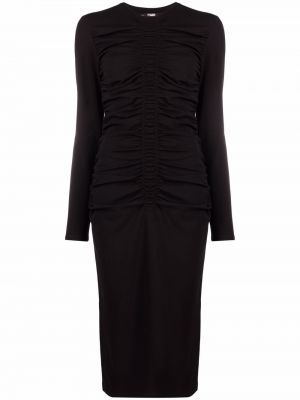 Jersey dress Karl Lagerfeld svart