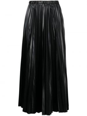 Plisovaná dlhá sukňa Junya Watanabe čierna