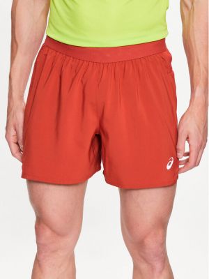 Sport rövidnadrág Asics narancsszínű