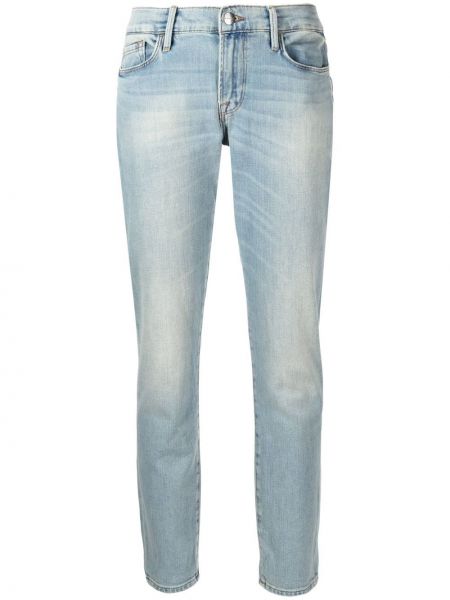 Slank skinny jeans Frame blå