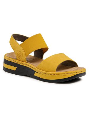 Sandale Rieker gelb