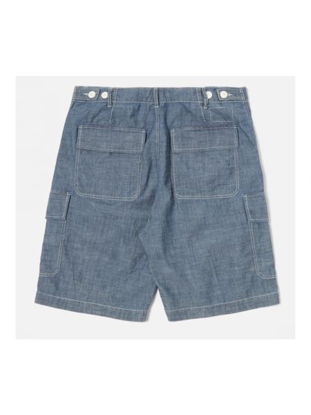 Pantalones cortos cargo Universal Works azul