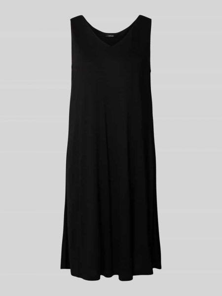 Sukienka mini z dekoltem w serek Opus czarna