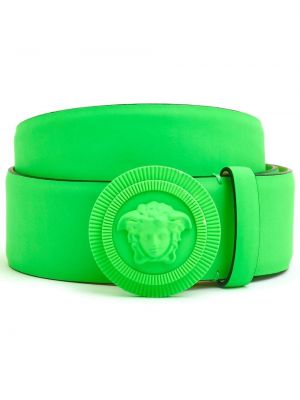 Cintura con fibbia Versace verde