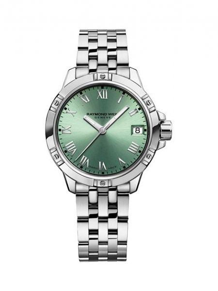 Часы Raymond Weil зеленые