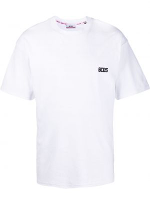 Camiseta de cuello redondo Gcds blanco